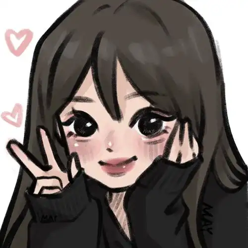 7815可爱手绘女生头像7815 图源:小海sea