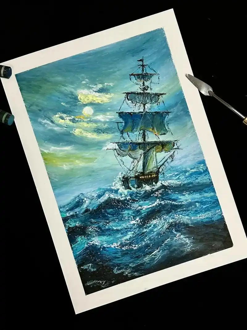 油画棒 | 加勒比海盗船.怎样的结局才配得上杰克船长这颠沛流 - 抖音