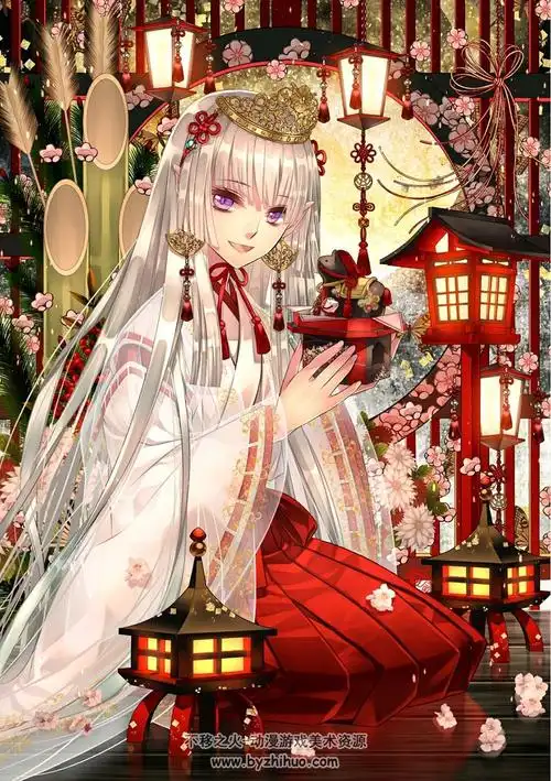 日系和风 兽耳少女插画美图分享 231p