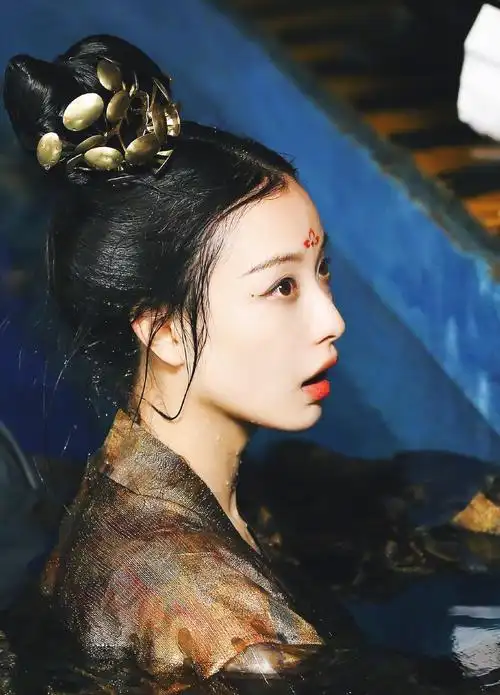 电视剧天盛长歌倪妮的逆天美颜真的太美了出水芙蓉