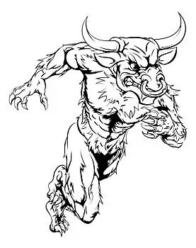 公牛,运动,吉祥物,跑