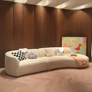 冬季月亮圆弧形套罩定制雪梨椅异形沙发套万能沙发罩通用全包式