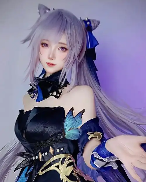 绝美刻晴cosplay来啦原神壁纸