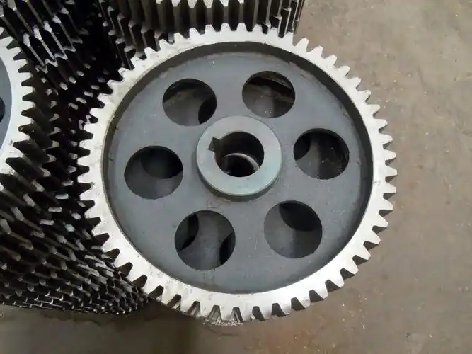 厂家直销 供应js500搅拌机主轴45#钢大齿轮 搅拌机外齿轮 - 齿轮批发