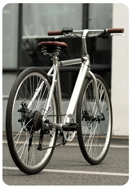 德国gdanny电动自行车死飞公路单车变速助力锂电池超轻复古代步车