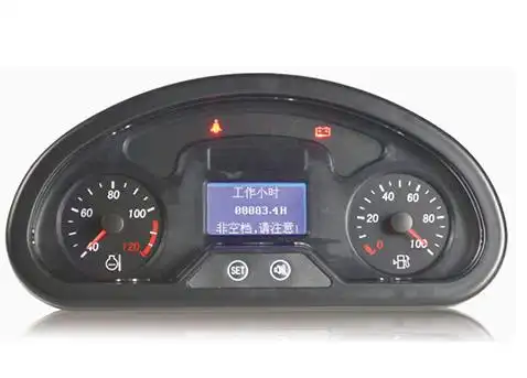 杭州叉车仪表指示灯黄色三角形加感叹号什么意思?