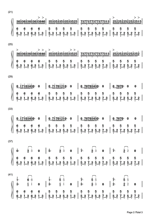 spectre数字谱 thespectre简谱数字-图片大观-奇异网