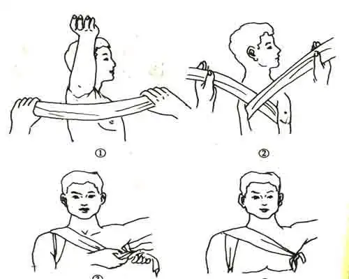 外伤包扎术_躯干包扎