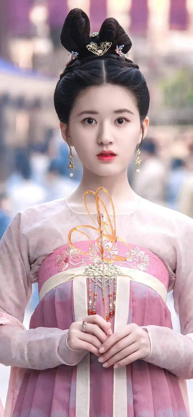 同样的古装盘发造型,第三个最雷人,第八个最漂亮