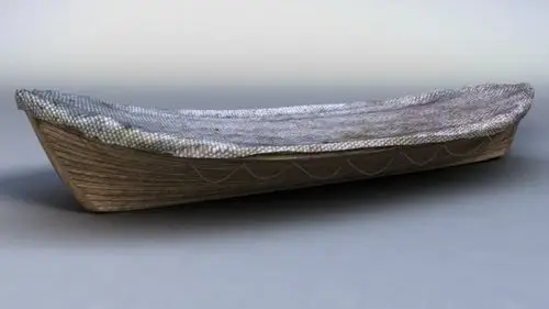 rowboat 3d model