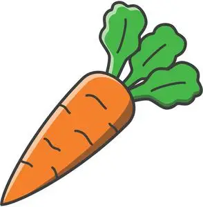 卡通人物以滑稽的香蕉胡萝卜或胡椒粉在面具插图蔬菜在白色背景下分离