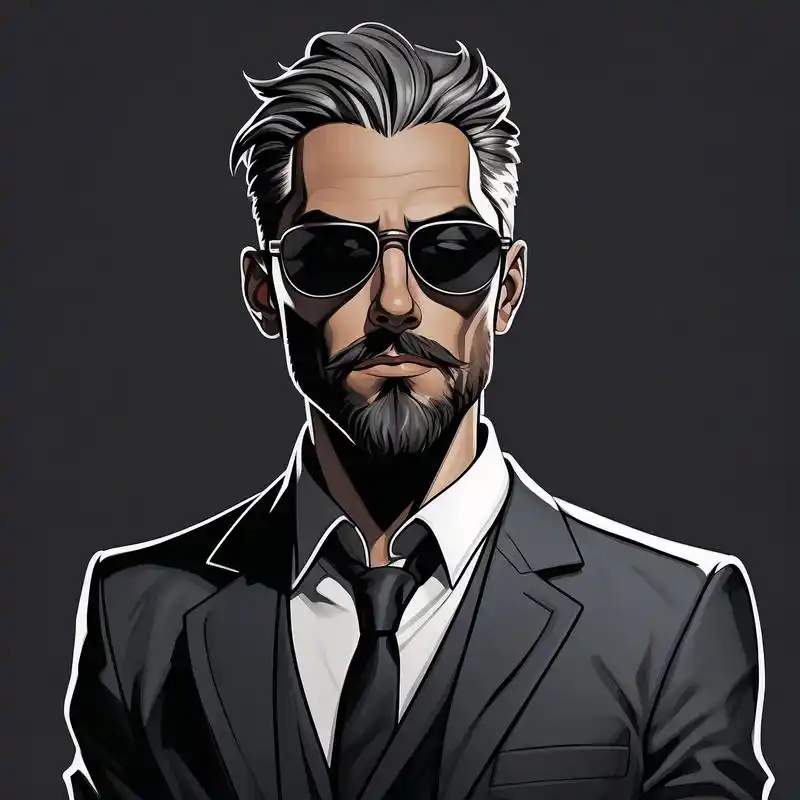 超有魅力的大叔头像👨