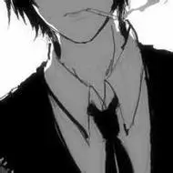 冷酷帅气的动漫男生吸烟头像图片点击鼠标右键下载