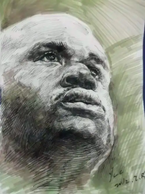 一张手绘原画,和几张处理过的其他效果.奥尼尔