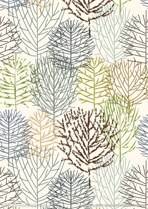 简笔树背景纹理图图片