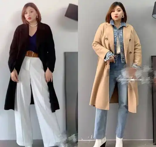 150斤胖女孩的保暖遮肉穿搭术,这气质和衣品太让人羡慕_时候_身材