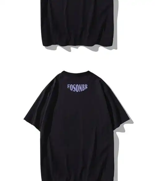 【天猫/抖音推荐】重磅纯棉 精梳精密 fosonbb字母印花短袖t恤女夏