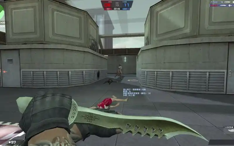 网一发电站大刀单挑csol