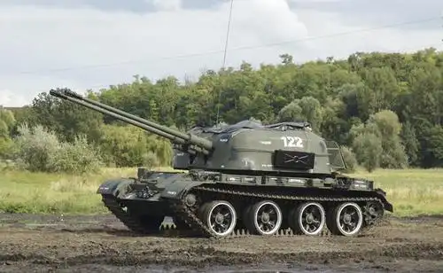 zsu-57-2自行高射炮,苏军:我们不要t-34,要五对负重轮版本