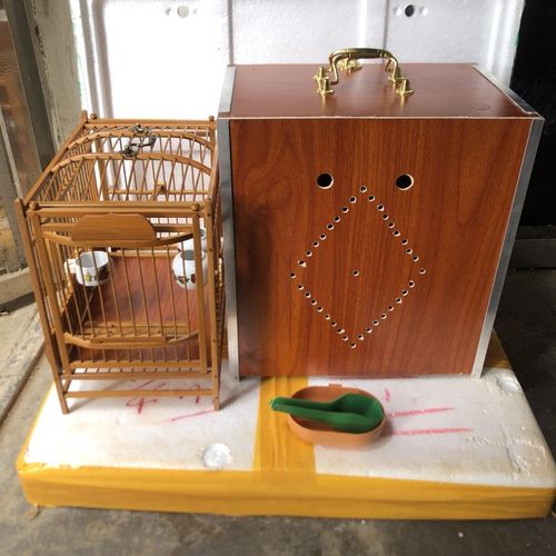 (鸟笼)黄斗鸟小鸟麻雀新笼套笼可以定制