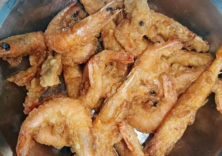 香脆可口的炸虾