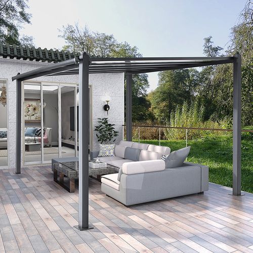 户外遮阳棚小院子防雨棚子露台阳台别墅庭院遮阳篷