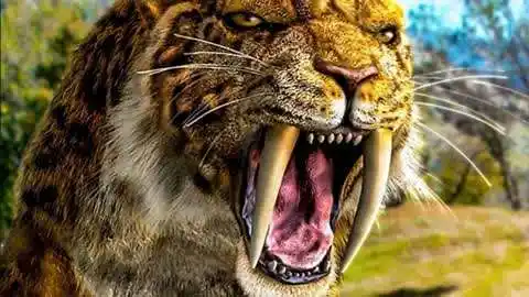 已经灭绝的远古凶兽,远古剑齿虎有多凶猛?可能是当时的霸主!