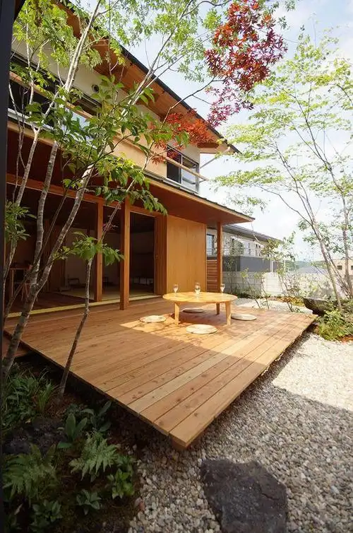 庭院简单一点会更好