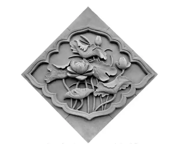 仿古砖雕让这样的农村庭院更漂亮了