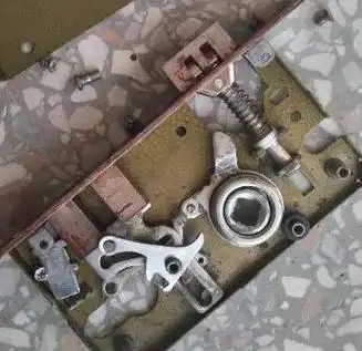 门锁里的构造图怎么组装