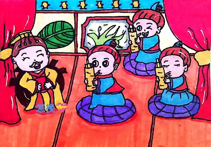 创意画滥竽充数