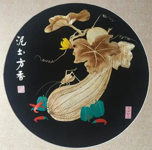 麦秸画成为文创产品助力乡村扶贫