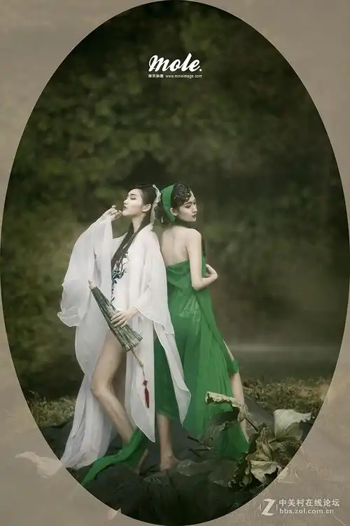 摄影作品论坛 人像摄影论坛 白蛇&青蛇 下载zol客户端,随时随地与大家