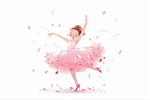 跳舞的卡通图片