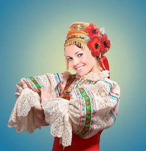 俄罗斯美女大放送(民族服饰篇)