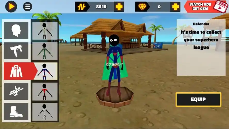 火柴人超级英雄破解版v171