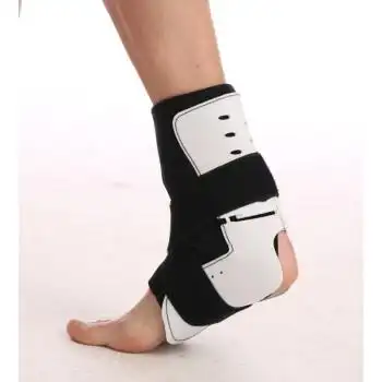 护踝防崴脚保护套固定男女运动护具关节保护固定器 白色【左脚】 s