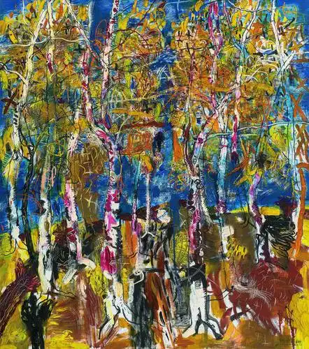 "与自然对话":赵开坤油画回顾展亮相中国美术馆