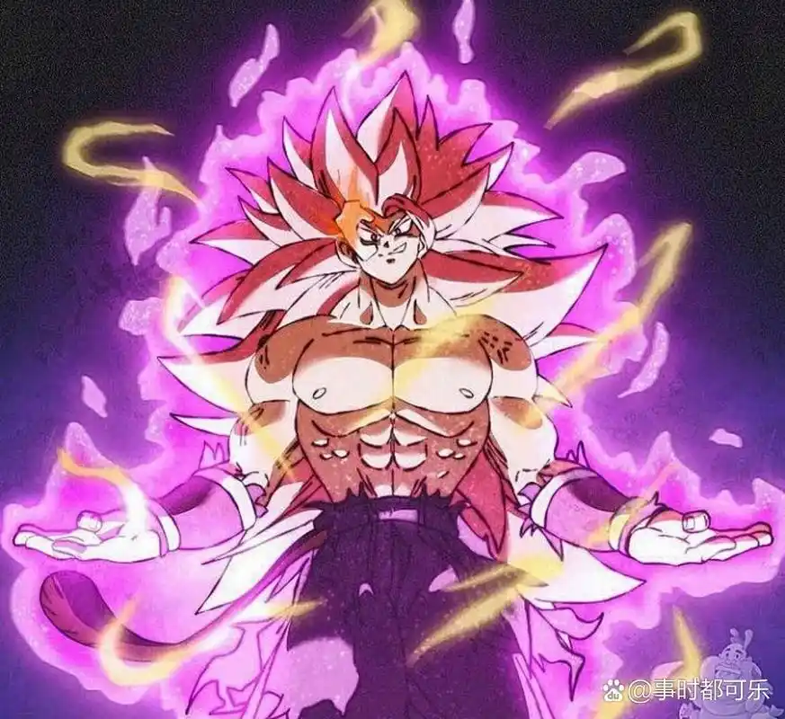 龙珠头像 扎马斯黑悟空系列 常态黑悟空 超三超赛桃红