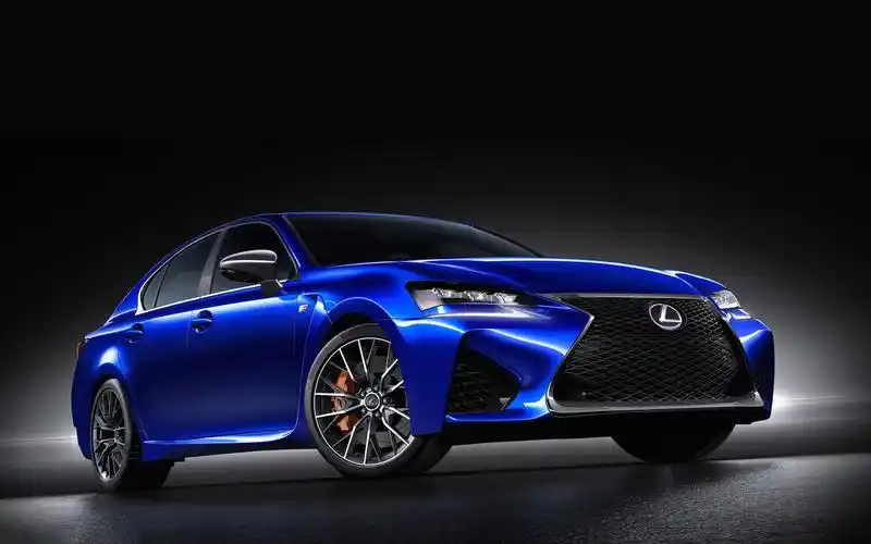 雷克萨斯gs f,豪华,蓝色汽车壁纸高清原图查看