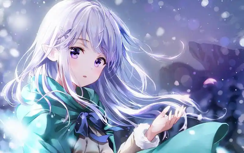 电脑壁纸 动漫卡通 动漫人物 动漫美女唯美梦幻可爱写真