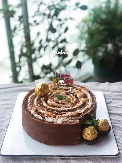 摩卡年轮蛋糕