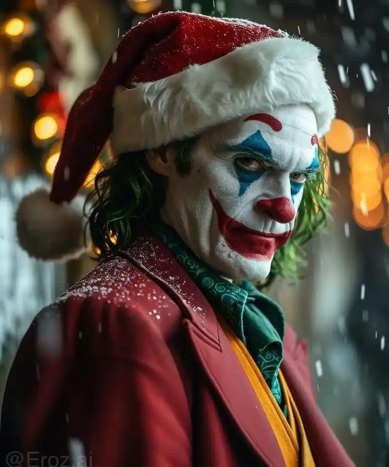 4k 高清 圣诞joker.#小丑 #哥谭 #4k60帧 # - 抖音