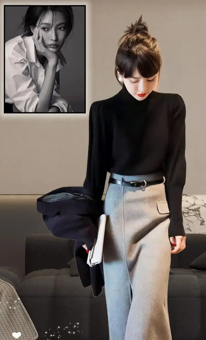 气质女神高级黑灰色系值得拥有!