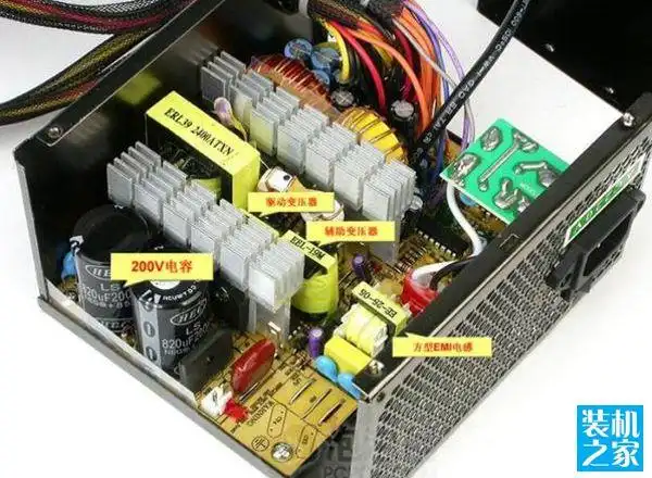 diy硬件之pc电源内部结构探秘水深不见底