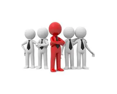 透明卡通商务3d小人素材