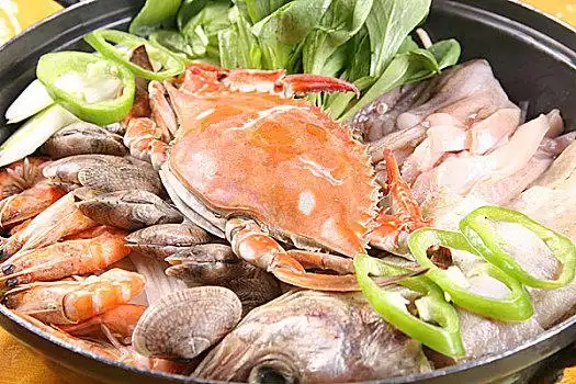 海鲜火锅图片
