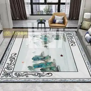 画拼花地砖客厅入户玄关拼图地板砖别墅门厅图案造型砖欧皇瓷砖28