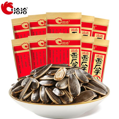 洽洽洽洽香瓜子袋装独立小包装整箱葵花籽休闲食品零食小吃批发 香