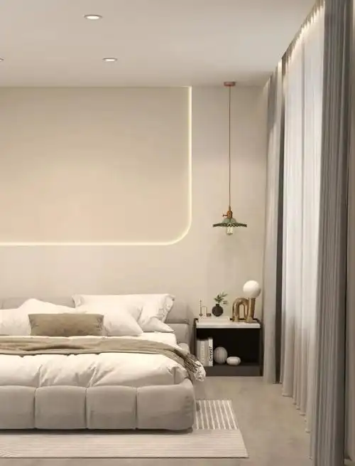 无主灯卧室设计